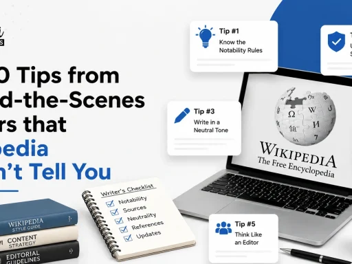 Top 10 Tips from Behind-the-Scenes Writers that Wikipedia Doesn’t Tell You