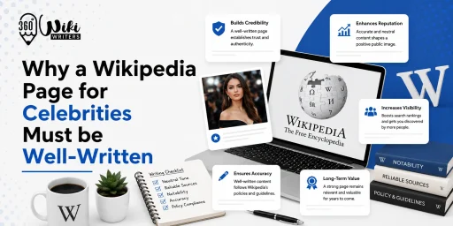 Why a Wikipedia Page for Celebrities Must be Well-Written